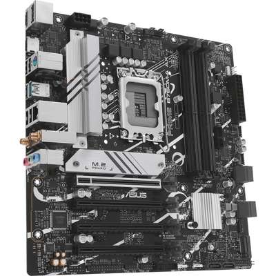 Asus MB Prime B760M-A AX B760 LGA1700 Max.128GB DDR5 PCIE MATX