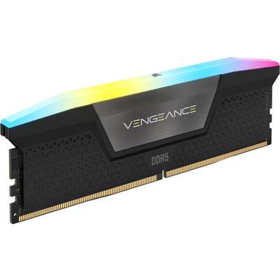 Corsair Vengeance RGB DDR5 32GB 2X16GB DDR5 6800 PC5-54400 Memory - Black