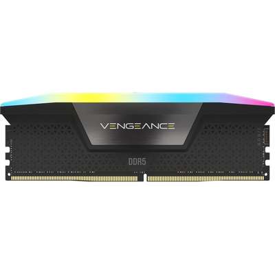 Corsair Vengeance RGB DDR5 32GB 2X16GB DDR5 6800 PC5-54400 Memory - Black