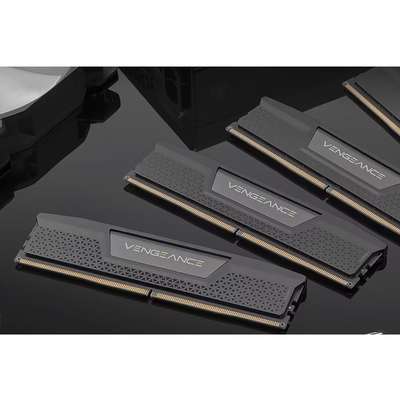 Corsair Vengeance RGB DDR5 48GB 2X24GB DDR5 7000 PC5-56000 Memory - Black
