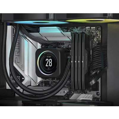Corsair Vengeance RGB DDR5 48GB 2X24GB DDR5 7000 PC5-56000 Memory - Black