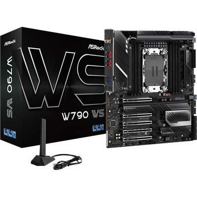 ASRock Inc Asrock MB W790 WS W790 LGA4677 MAX2TB DDR5 PCIE EATX