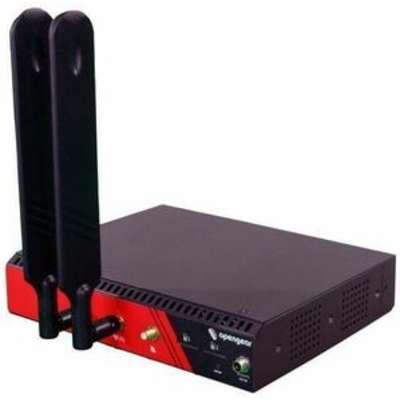 Opengear Model OM1208-8E-L, 8 Serial Straight Pinout, 2x 1GBE with SFP, X86 1.4GHZ 4