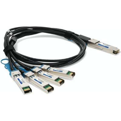 AddOn Dell 470-Abqf Comp DAC TAA 100G-CU QSFP28/4XSFP28 2M
