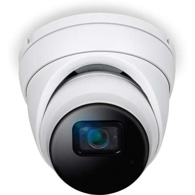 TRENDnet Indoor/Outdoor 5MP H.265 WDR PoE IR Fixed Turret Network Camera
