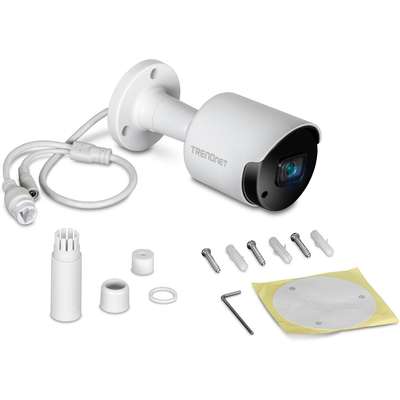 TRENDnet Indoor/Outdoor 5MP H.265 WDR PoE IR Bullet Network Camera
