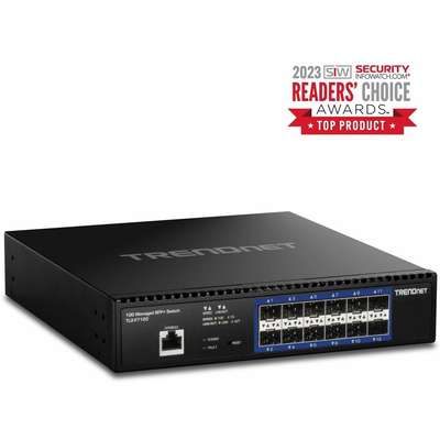 TRENDnet 12-Port 10G Layer 2 Managed SFP+ Switch