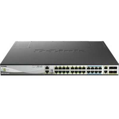 D-Link Systems 30-Port Managed MG PoE Switch with 2X10G and 4X25G Ports