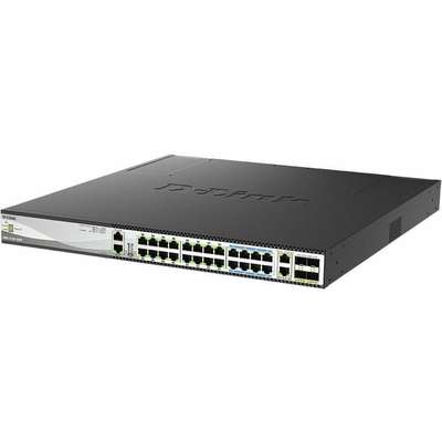 D-Link Systems 30-Port Managed MG PoE Switch with 2X10G and 4X25G Ports
