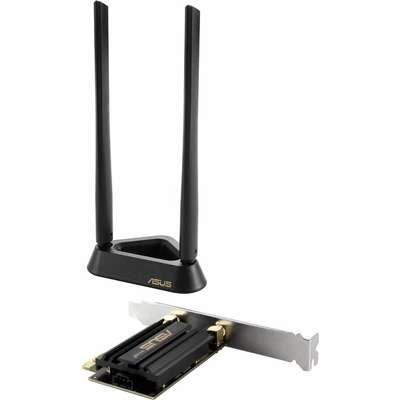 Asus NT Pce-AXE59BT AX5400 WIFI6 6E PCI-E Adapter with 2 External antennas
