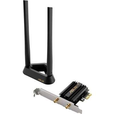 Asus NT Pce-AXE59BT AX5400 WIFI6 6E PCI-E Adapter with 2 External antennas