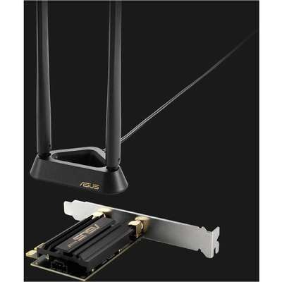Asus NT Pce-AXE59BT AX5400 WIFI6 6E PCI-E Adapter with 2 External antennas