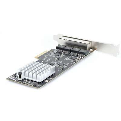 StarTech.com 4-Port 2.5G PCIE Network Card - Quad Nbase-T Ethernet Card