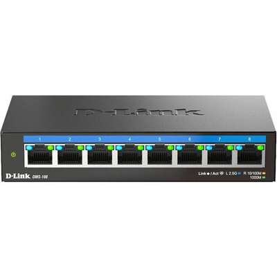 D-Link Systems 8-Port Multigigabit 2.5GBPS Unmanaged Switch