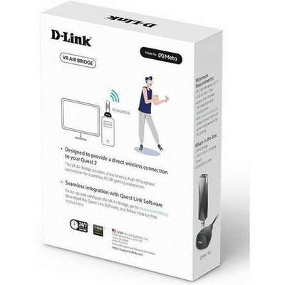 D-Link Systems VR Air Bridge for Meta Quest Headsets with Direct Wi-Fi 6 Connection