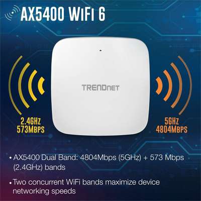 TRENDnet AX5400 WiFi 6 PoE Plus Ap