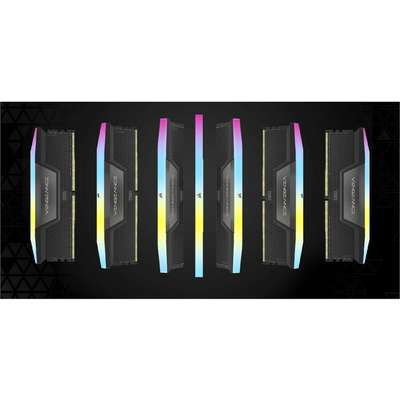 Corsair Vengeance RGB DDR5 32GB DDR5 Intel XMP Memory - Black