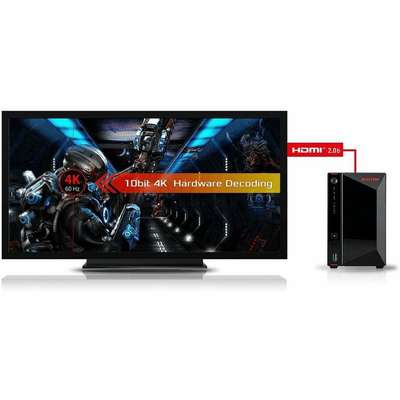 Asustor NAS AS5402T Celeron N5105 2-Bay Nimbustor 2 GEN2 2.50GBE 4GB DDR4