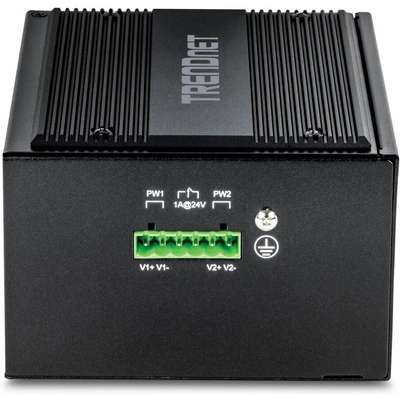 TRENDnet 26P Hardened Industrial Switch Switch Gigabit PoE+ DIN-Rail