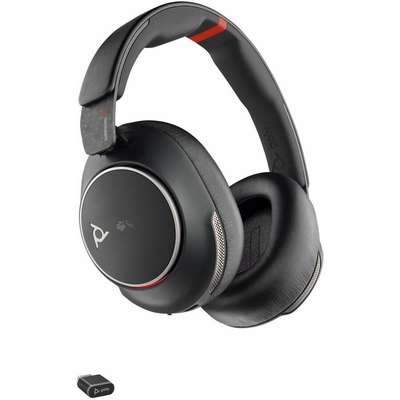 HP Poly Voyager Surround 85 UC Microsoft Teams Certified USB-C Headset +USB-C/A