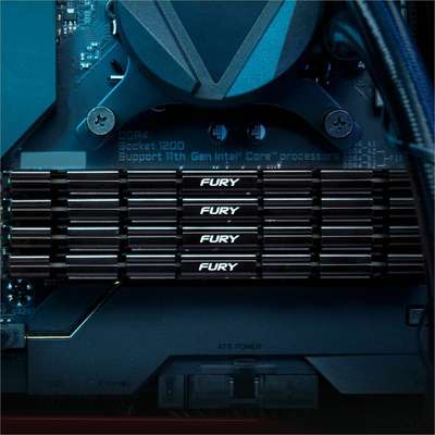 Kingston Technology 32GB3600MT/S DDR4 CL16DIMM (Kit Of 2) 1GX8 Furyrenegadeblack