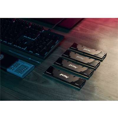 Kingston Technology 32GB3600MT/S DDR4 CL16DIMM (Kit Of 2) 1GX8 Furyrenegadeblack
