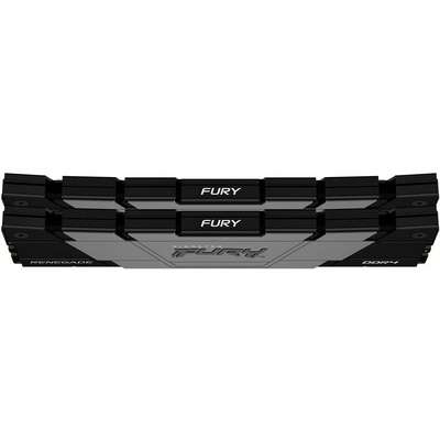 Kingston Technology 32GB 4266MT/S DDR4 CL19 DIMM (Kit Of 2) 1GX8 Fury Renegade Black