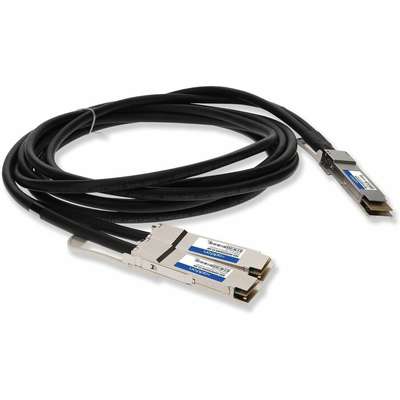 AddOn Arista/Mellanox Comp DAC 2.5M TAA CU QSFP-DD 400G/2XQSFP56 200G