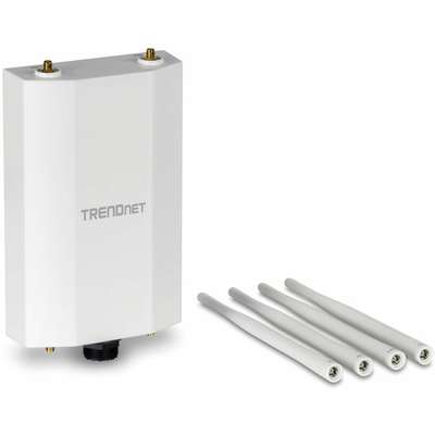 TRENDnet 5 Dbi WiFi 6 AX1800 Outdoor PoE+ Omni-Directional Access Point