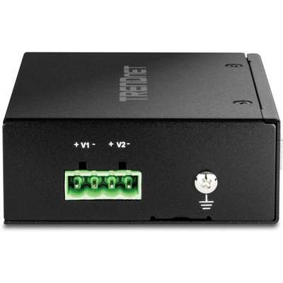 TRENDnet 2-Port Industrial SFP to Gigabit PoE++ Media Converter