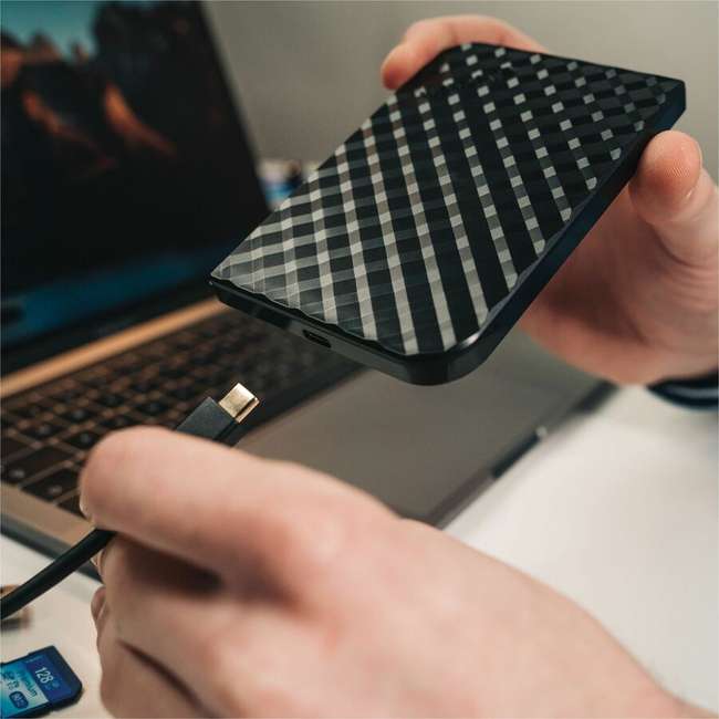 Verbatim 1TB Hard Drive- Black Portable Store N Go - USB 3.0