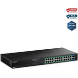 TRENDnet 26-Port Gigabit Edgesmart PoE+ Switch