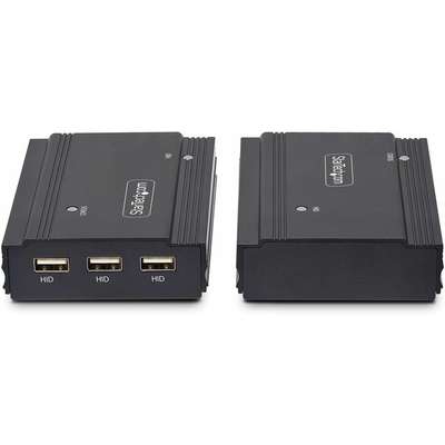 StarTech.com Displayport KVM Extender Kit - Video/USB Console Extender 4K 60HZ