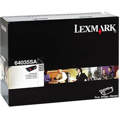 Lexmark T640, T642, T644 Black Toner Cartridge 6K Yield