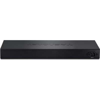 TRENDnet 24-Port 10/100Mbps Web Smart PoE Switch with 4 Gigabit Ports and 2 Mini-GBIC Slots