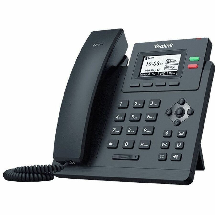 Yealink SIP-T31G SIP-T46U IP Phone - Corded - Corded - Wall Mountable - Classic Gray T31G