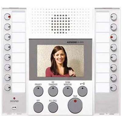 Aiphone Corporation White Audio/Video Master Stati On (Max 8 Door/Subs)