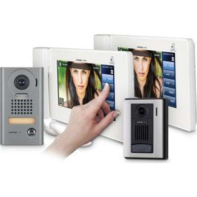 Aiphone Corporation JP Flush Mount Color Vandal Door Station, Stainless Steel