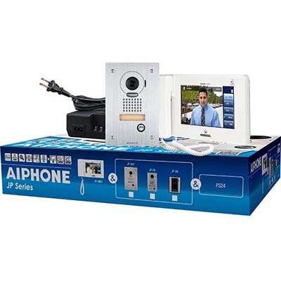 Aiphone Corporation 7 Touchscreen Handset/Hands-FR EE 4 x 8 Color Video Set