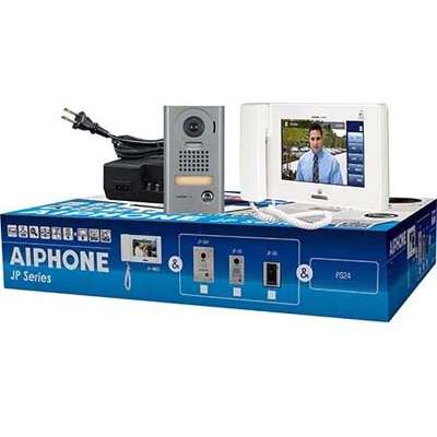Aiphone Corporation 7 Touchscreen Handset/Hands-FR EE 4 x 8 Color Video Set