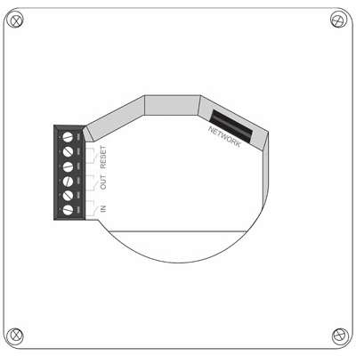Algo Communications Sip LED Strobe Light Clear