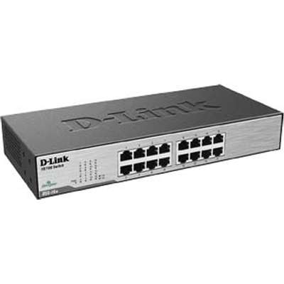 D-Link Systems DSS-16+ 16-Port Fast Ethernet Unmanaged Desktop/Rackmount Switch