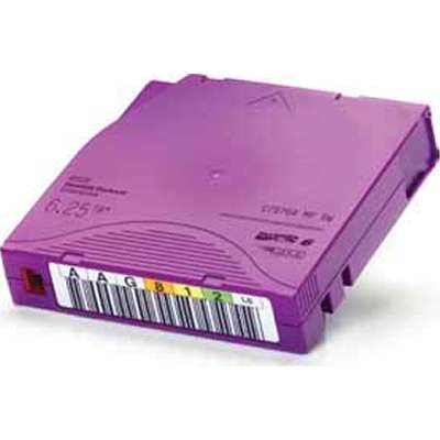 HPE LTO-6 Ultrium 6.25TB RW 20 Data Cartridges Custom Labeled with Cases