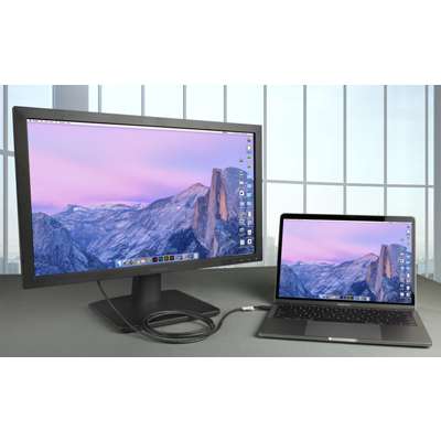 Plugable Technologies Plugable USB C to VGA Cable - Connect Your USB-C or Thunderbolt 3 Laptop to VGA