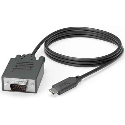 Plugable Technologies Plugable USB C to VGA Cable - Connect Your USB-C or Thunderbolt 3 Laptop to VGA
