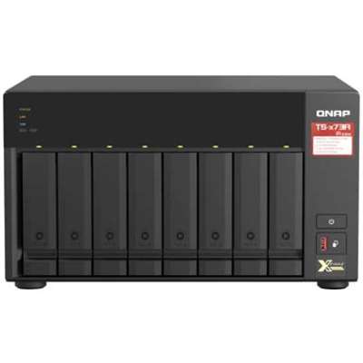 Qnap 8-Bay NAS Unmanaged Switch AMD Ryzen V1000 Series V1500B 4C/8T
