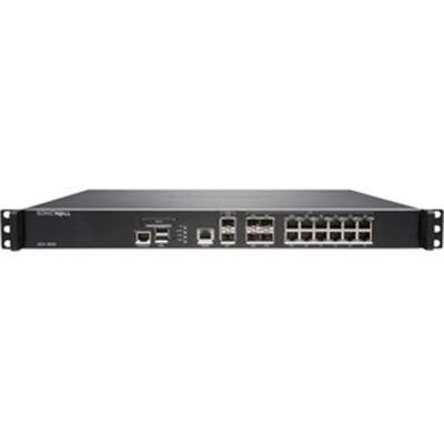 SonicWall NSA 3600 with SSL VPN 200 User License and 24x7 Support 1-Year