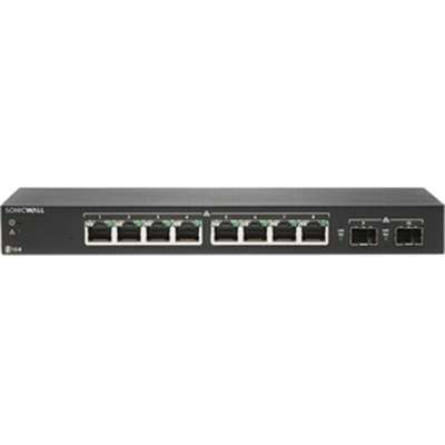 SONICWALL Switch SWS12-8 WITH Wireless Network Management and Support 3-Year