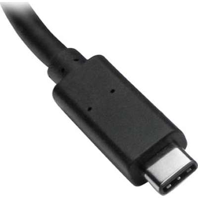 StarTech.com 3 Port USB C Hub with Ethernet - USB 3.0 - with Power Adapter