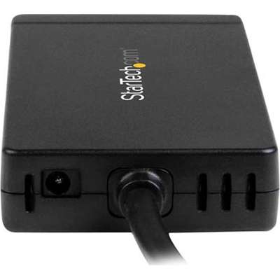 StarTech.com 3 Port USB C Hub with Ethernet - USB 3.0 - with Power Adapter